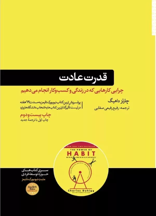 کتاب قدرت عادت چرایی کارهایی که در زندگی و کسب و کار انجام می دهیم