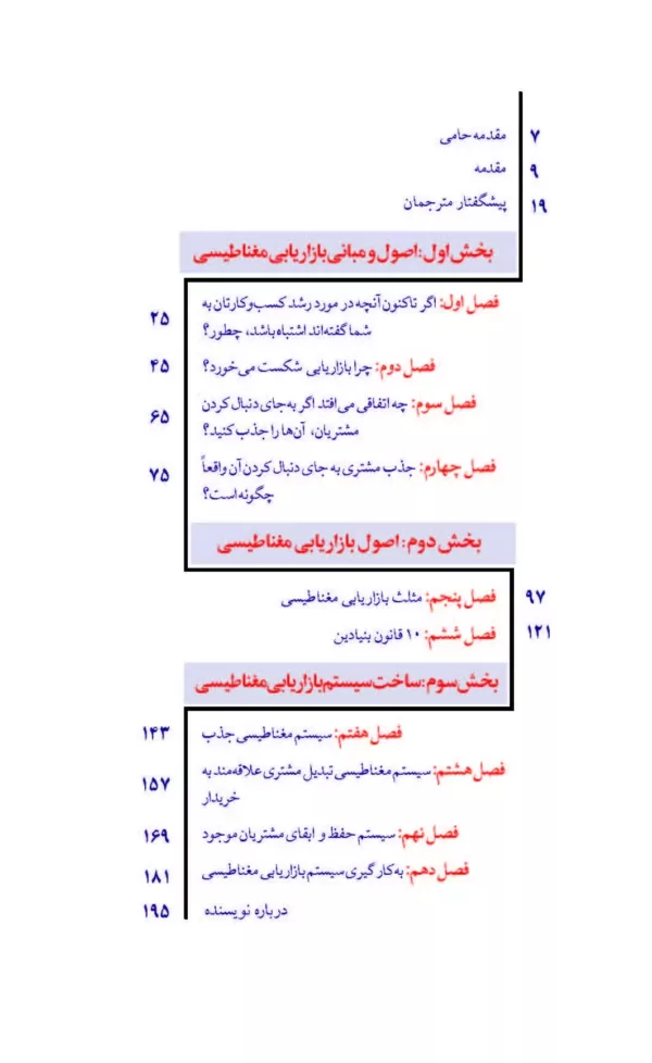 کتاب بازاریابی مغناطیسی