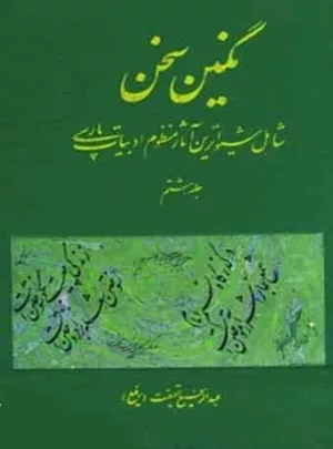 کتاب نگین سخن 8 شامل شیواترین آثار منظوم ادبیات پارسی