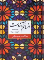 کتاب انسانم آرزوست برگزیده و شرح غزلیات مولانا