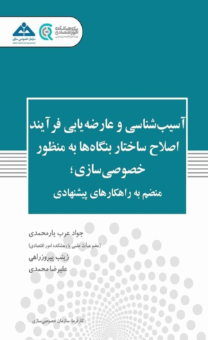 کتاب آسیب شناسی و عارضه یابی فرآیند اصلاح ساختار بنگاه ها به منظور خصوصی سازی 1404