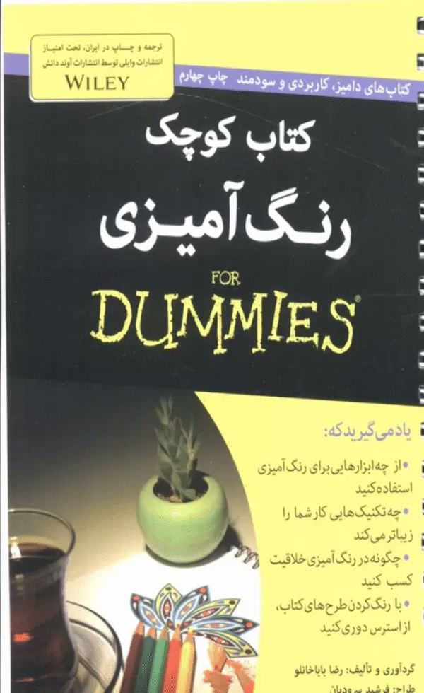 کتاب های دامیز (کتاب کوچک رنگ آمیزی)،(سیمی) اثر رضا باباخانلو 1404