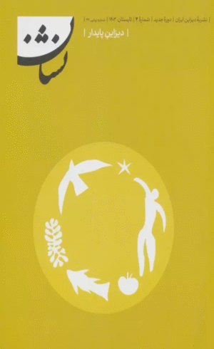 کتاب نشریه دیزاین 2 (دیزاین پایدار) اثر مجید ابراهیم پور 1404